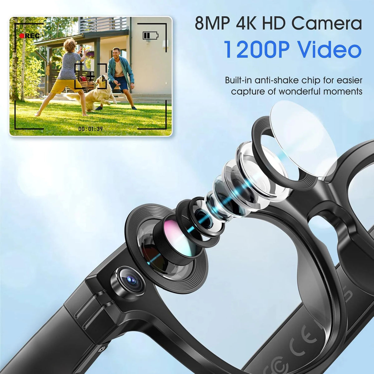 Smart Camera Glasses